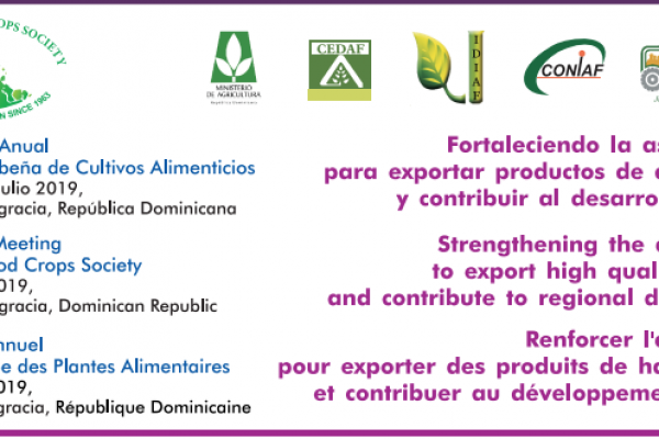55va Reunión Anual de la Sociedad Caribeña de Cultivos Alimenticios (CFS)