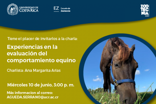 Charla: Experiencias en la evaluación del comportamiento equino