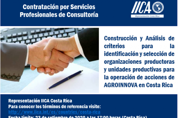 Contratación por Servicios Profesionales de Consultoría