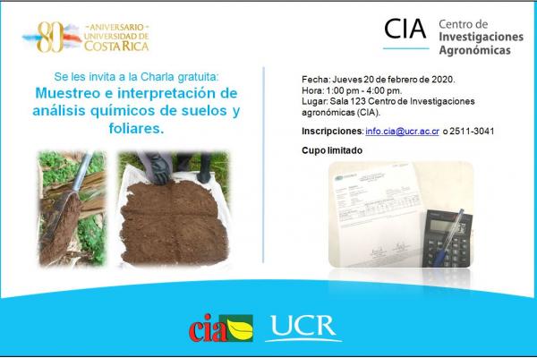 Charla-Muestreo e interpretación de análisis químicos de suelos y foliares