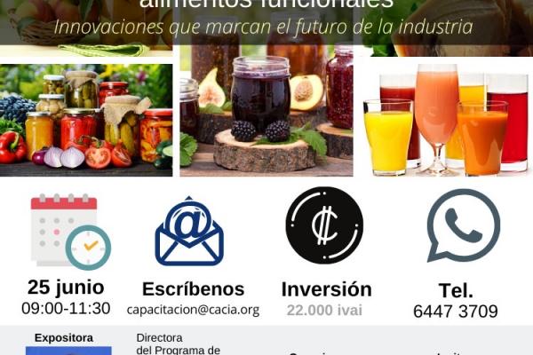 Webinar: Tendencias en el mercado mundial de alimentos funcionales
